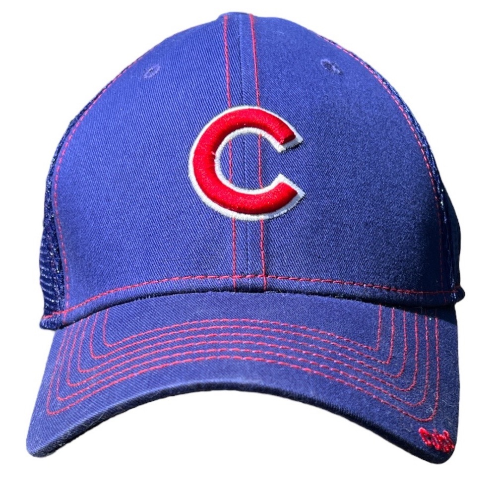 Chicago Cubs 39 Thirty Cubs stretch/fitted hat/cap SZ L/XL **read description